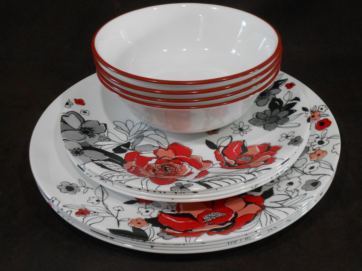 Corelle Dishes Chelsea Rose Corelle Corelle Boutique Chelsea Rose
