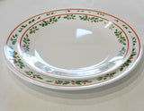 ❤️ Corelle WINTER HOLLY Choose: DINNER or LUNCH PLATE Christmas Holiday Red Green