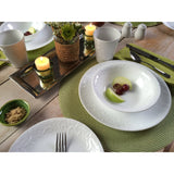 ❤️ New 17-pc CORELLE Boutique BELLA FAENZA Dinnerware Set w/ MUGS & SERVING BOWL