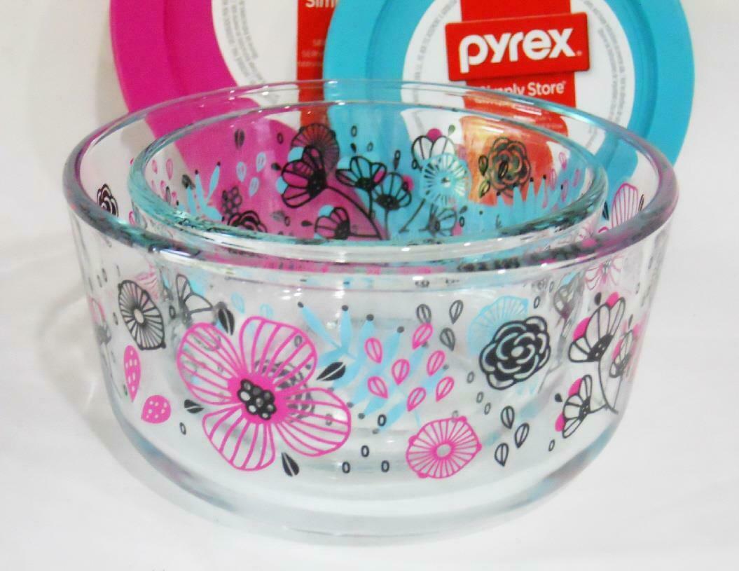 Vintage Pyrex One Cup Storage Bowls. Number 7202 