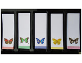 960 STICKY NOTES FLAGS Choose BUTTERFLY FLOWERS or SOLID Memo Notepad Index Tags