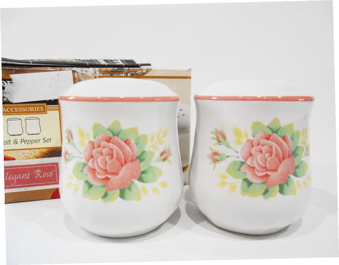 Elegant Rose Corelle Rose Set Of 17-Piece Corelle Elegant Rose