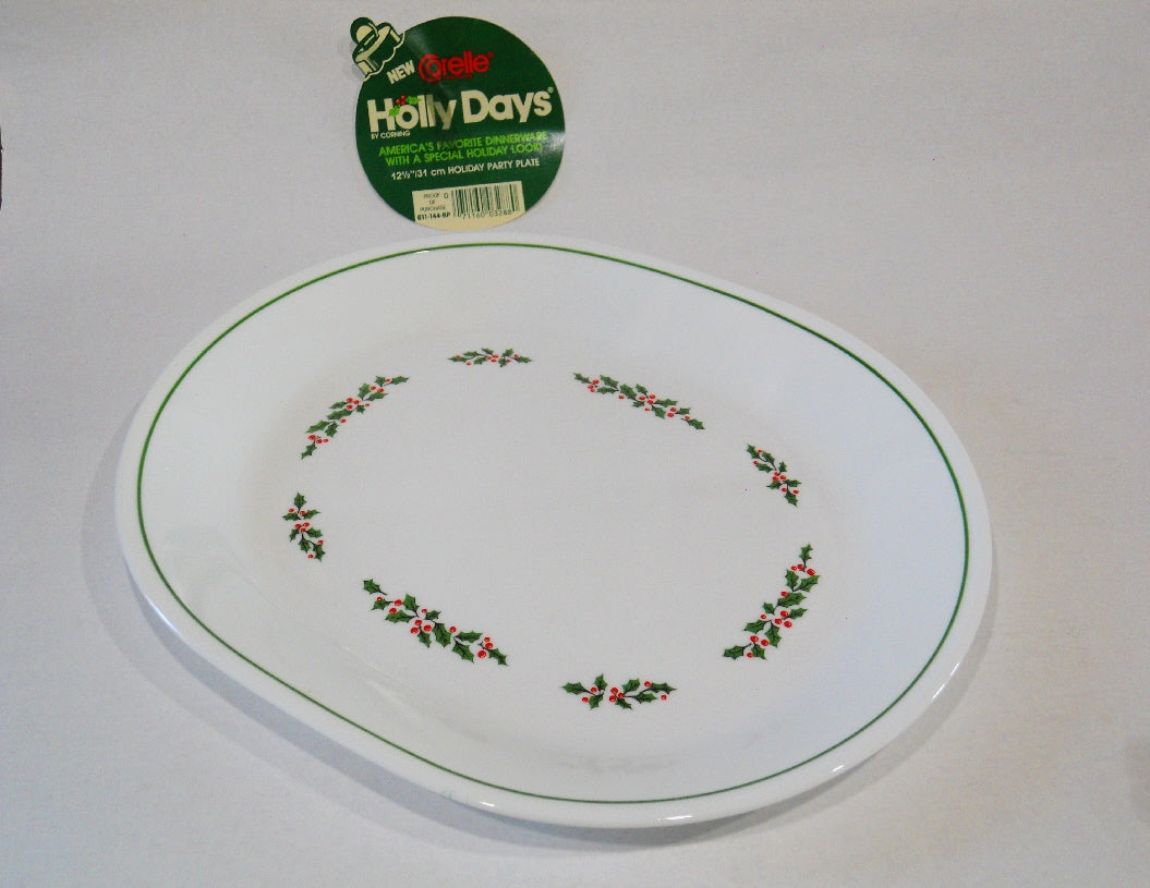 Corelle Pyrex Winter Holly Leaf Christmas Replacement Dishes Bowls Platter