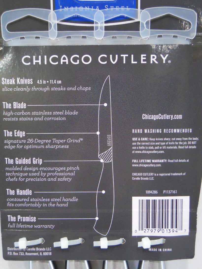 Chicago Cutlery Insignia Steak Knife Set