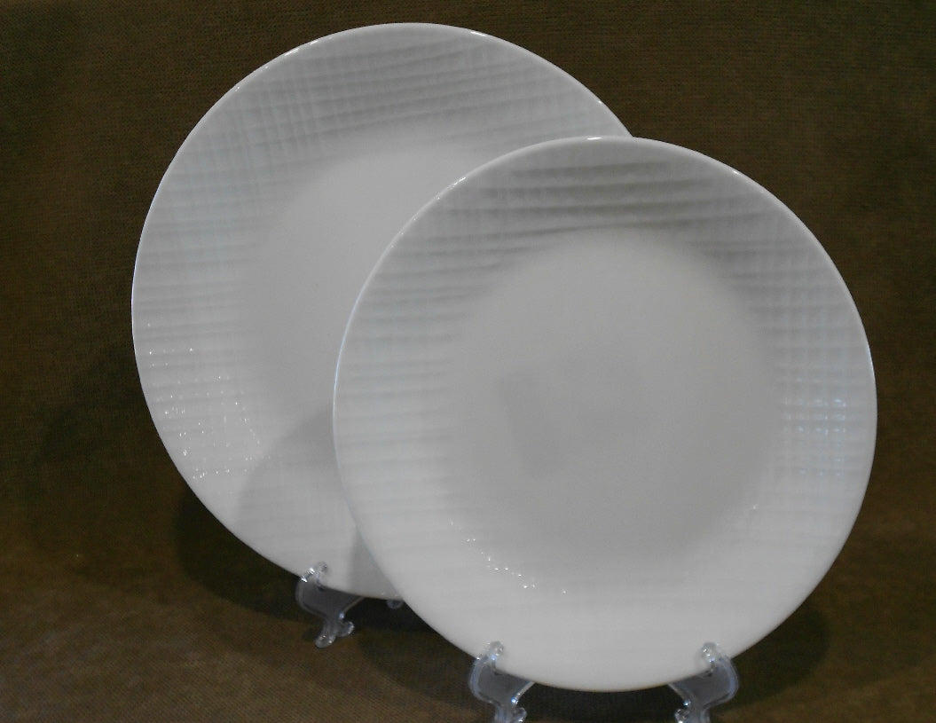 ❤️ Corelle LINEN WEAVE Choose: DINNER or LUNCH PLATE