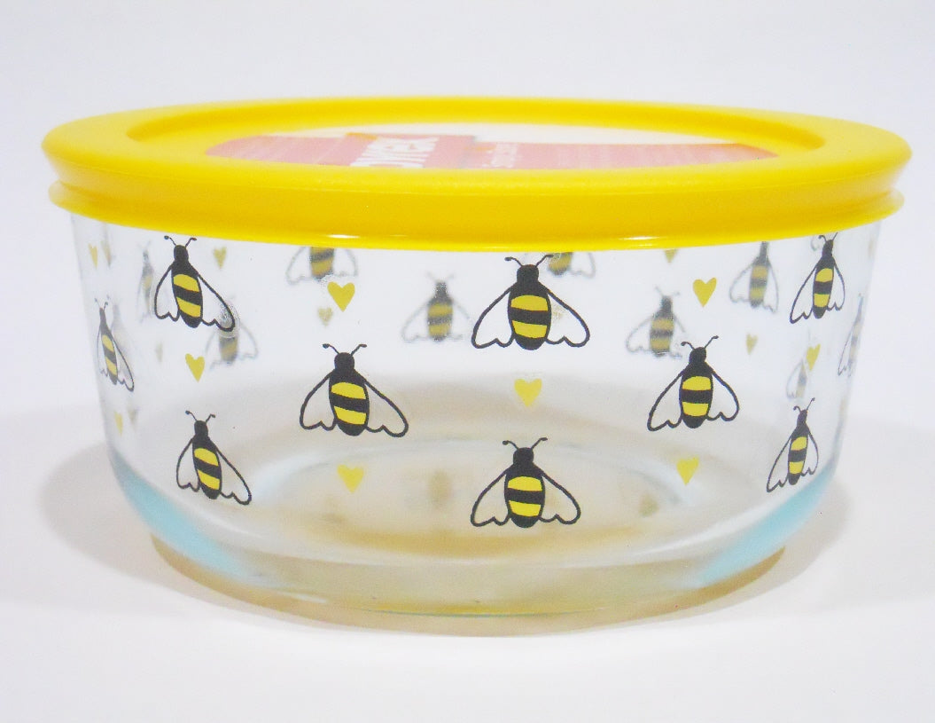 4 cup pyrex bowls with outlet lids