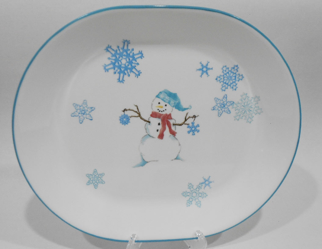 Snowman Dinner Plates