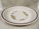 Corelle Corning ABUNDANCE PIE PLATE Sandstone Fruit Harvest VITRELLE GLASS