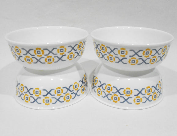 ❤️ NEW Corelle AMALFI AZUL 16-oz SOUP CEREAL BOWLS Italy Mediterranean