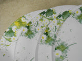 🌼16-pc Corelle BEVERLY DINNERWARE SET 🌼Daisy Green Yellow PLATES Dessert BOWLS