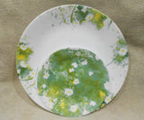 🌼16-pc Corelle BEVERLY DINNERWARE SET 🌼Daisy Green Yellow PLATES Dessert BOWLS