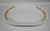 🦋 NEW Corelle BUTTERFLY GOLD 12x10 SERVING PLATTER Entree Tray Chop Plate Floral