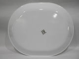 🦋 NEW Corelle BUTTERFLY GOLD 12x10 SERVING PLATTER Entree Tray Chop Plate Floral