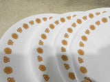 🦋16-pc Corelle BUTTERFLY Gold DINNERWARE SET Dinner Bread PLATES Dessert BOWLS
