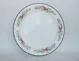 ❤️ NEW Corelle CALLAWAY HOLIDAY 9" Lunch PLATE Christmas Ivy Swags Ribbons Bows