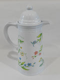 ❤️ NEW Corelle Corning MY GARDEN 1-Qt Thermal SERVING CARAFE Hot Cold Coffee Tea