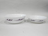 1 Corelle CELEBRATION BOWL Purple Splash CHOOSE: 18-oz Soup OR 10-oz Dessert NEW