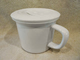 CorningWare Corelle CORNFLOWER BLUE 20-oz MEAL MUG 60th Anniv Stoneware Vent Lid