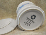 CorningWare Corelle CORNFLOWER BLUE 20-oz MEAL MUG 60th Anniv Stoneware Vent Lid