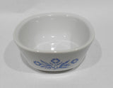 ❤️ 1 Corningware 6-oz RAMEKIN BOWL 3.5" Stoneware CORNFLOWER BLUE Baker