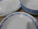 ❤ NEW 12-pc Corelle CORNFLOWER BLUE Dinnerware Set 2026 Bleuet Bleu II Coupe