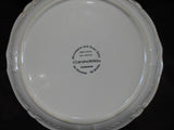 ❤️ Corningware TRADITIONS WHITE 9" PIE PLATE Embossed Fluted Deep Dish Stoneware