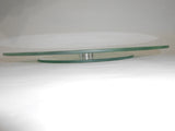 ❤ Corelle CALLAWAY IVY 14" LAZY SUSAN Tempered Glass *Easy Glide Turn-Table