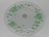 ❤ Corelle CALLAWAY IVY 14" LAZY SUSAN Tempered Glass *Easy Glide Turn-Table