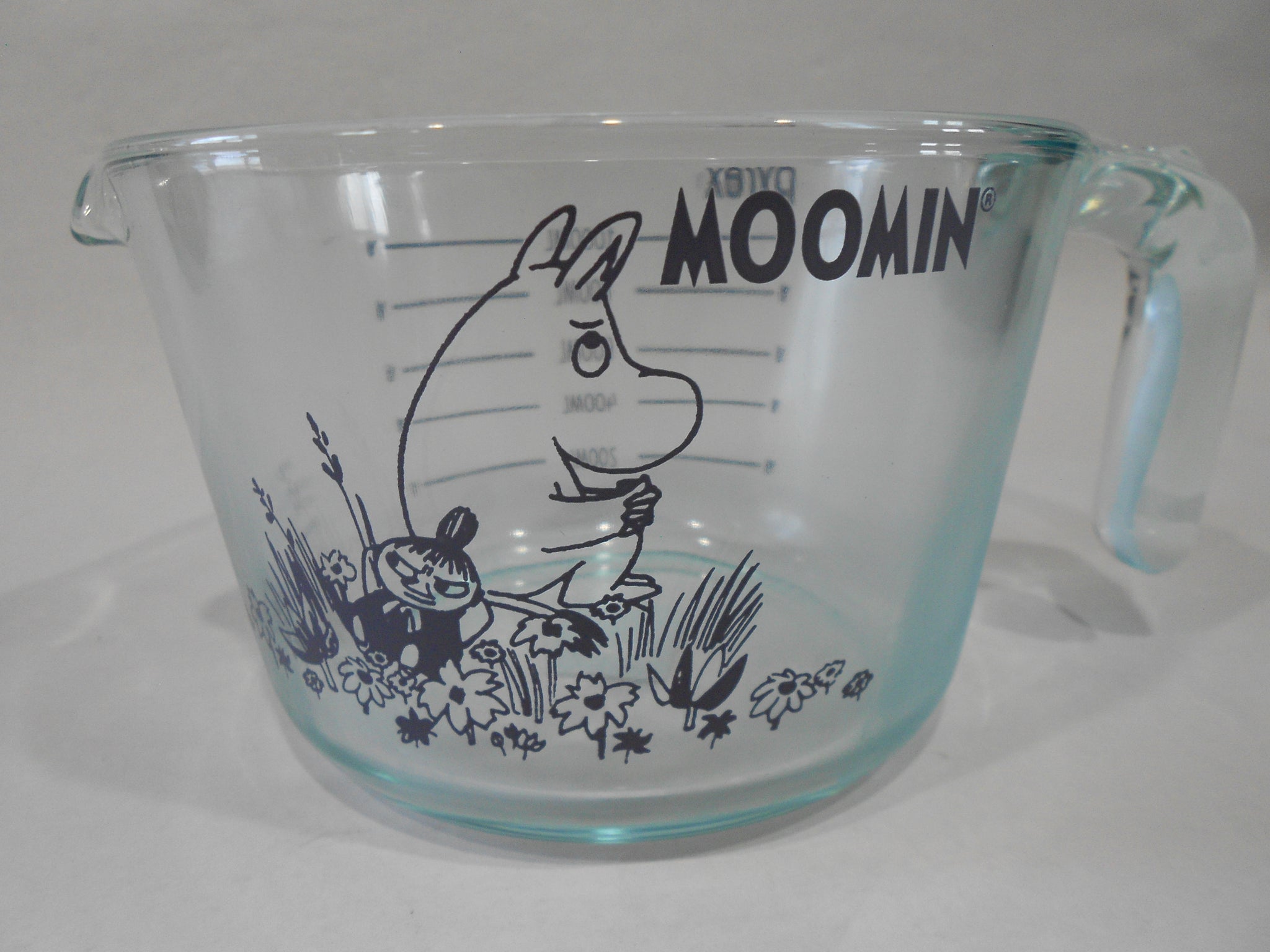 Pyrex Moomin HTF New 2-pc MOOMIN x PYREX Measuring Cup Set *Moomintroll Snorkmaiden ...