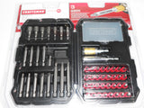 54-pc CRAFTSMAN Tools Speed Lok POWER DRIVING & Insert BIT SET w/Case Nut Setter