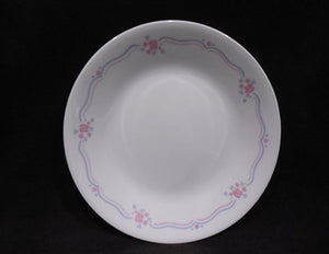 ❤️ NEW 1 Corelle ENGLISH BREAKFAST 6.75" BREAD PLATE Dessert SANDSTONE Pink Blue