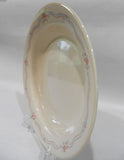 NEW Corelle ENGLISH BREAKFAST 15-oz Flat Rim SOUP BOWL Sandstone Plate Pink Blue