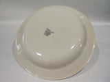 NEW Corelle ENGLISH BREAKFAST 15-oz Flat Rim SOUP BOWL Sandstone Plate Pink Blue