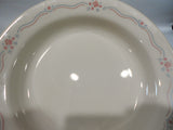 NEW Corelle ENGLISH BREAKFAST 15-oz Flat Rim SOUP BOWL Sandstone Plate Pink Blue