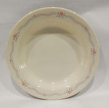 NEW Corelle ENGLISH BREAKFAST 15-oz Flat Rim SOUP BOWL Sandstone Plate Pink Blue
