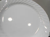 12-pc Corelle ENHANCEMENTS White DINNERWARE SET Dinner Bread PLATE Soup BOWL