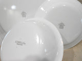 12-pc Corelle ENHANCEMENTS White DINNERWARE SET Dinner Bread PLATE Soup BOWL