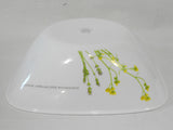 🌿NMC Corelle EUROPEAN HERBS 1.5-Qt SQUARE 9" SERVING BOWL Earthen Garden Green