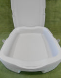 ❤️ NEW Corningware French White 9x13 STONEWARE DISH & Cover in THERMAL CARRIER