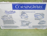❤️ NEW Corningware French White 9x13 STONEWARE DISH & Cover in THERMAL CARRIER