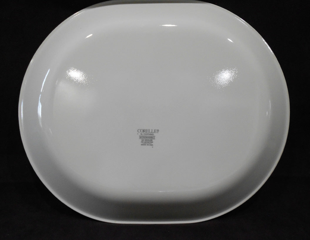 Corelle FIRST OF SPRING Sandstone 12X10 SERVING PLATTER Chop Plate Tarlton Place