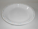 ❤️ Corelle FRIENDSHIP PIE PLATE 10.25" Multi-Dish PASTEL TULIP FLORAL Flat Rim