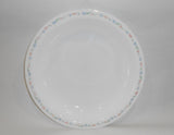 ❤️ Corelle FRIENDSHIP PIE PLATE 10.25" Multi-Dish PASTEL TULIP FLORAL Flat Rim
