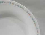 ❤️ Corelle FRIENDSHIP PIE PLATE 10.25" Multi-Dish PASTEL TULIP FLORAL Flat Rim