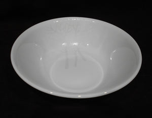 ❤ Corelle FROST 1-Qt SERVING BOWL 8.5" White Bare Trees Silver Moonbeams