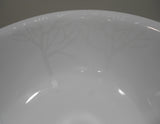 ❤ Corelle FROST 2-Qt SERVING BOWL 10.25" White Bare Trees Silver Moonbeams