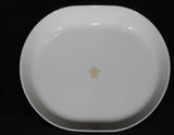 ❤️ Corelle FROST 12x10 SERVING PLATTER Chop Plate White Trees Silver Moonbeams