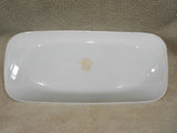 ❤️ Corelle WHITE FROST 10x5 Rectangular Appetizer Serving Plate SNOW WINTER TREES