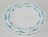 ❤️ NEW Corelle GARDEN LACE >Choose: Dinner or Lunch PLATE *Teal Blue Turquoise