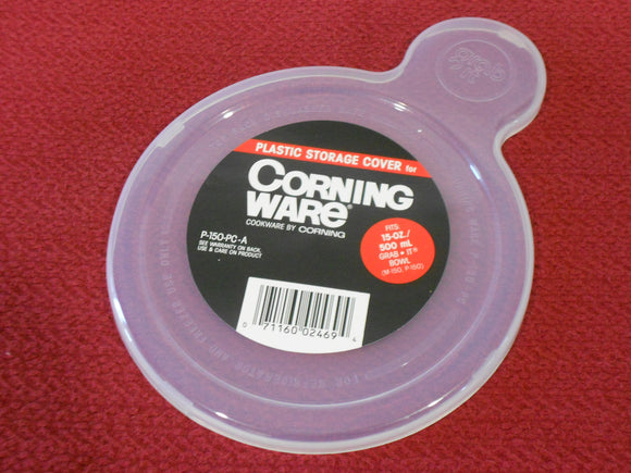 ❤️ NEW CorningWare 150-PC Sheer Clear STORAGE COVER Tab Handle for GRAB-IT BOWL